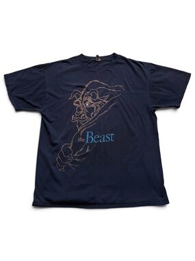 Vintage Beauty And The Beast Disney t shirt